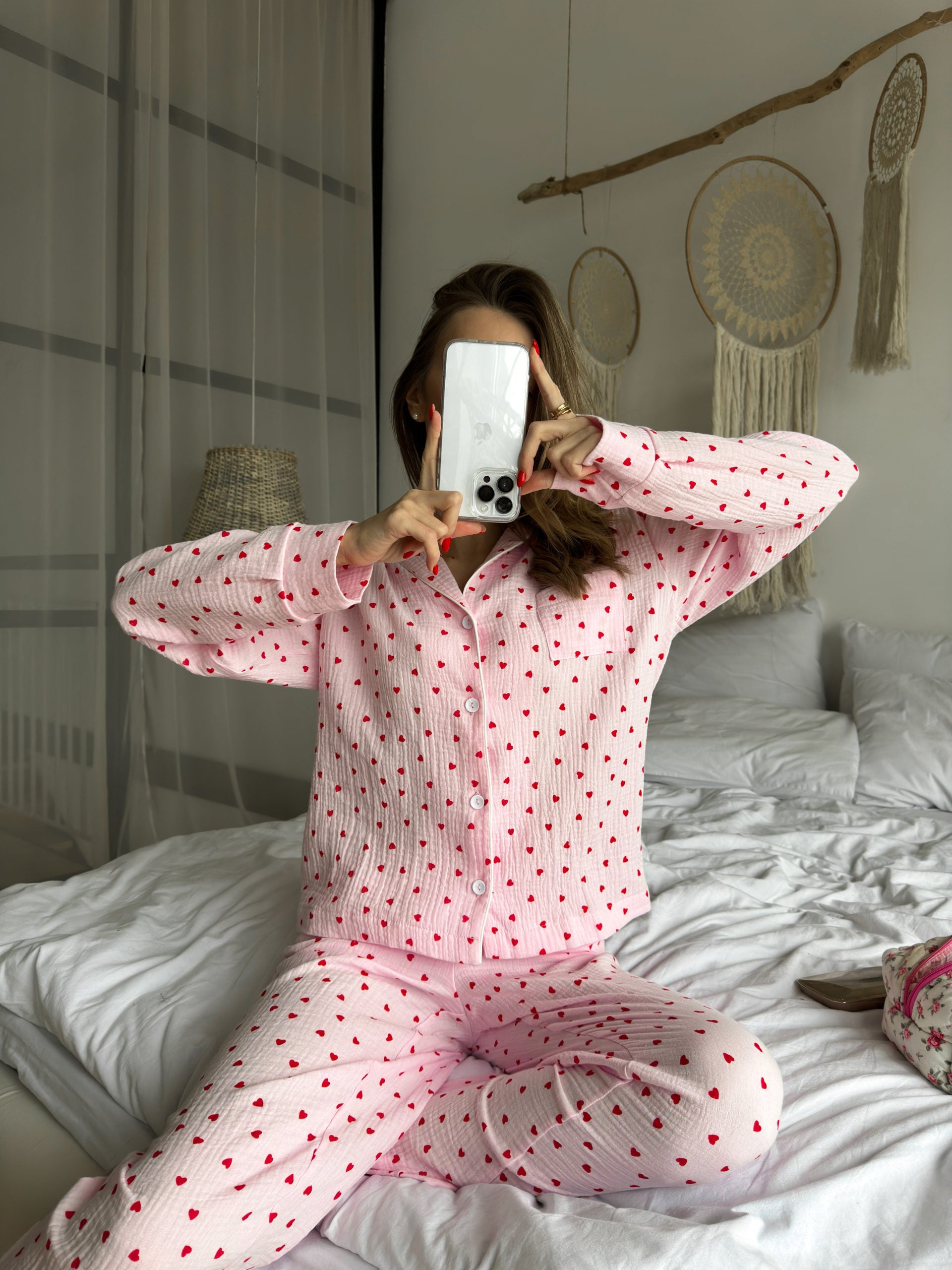 SPRING ROSÉ - PYJAMAS SET