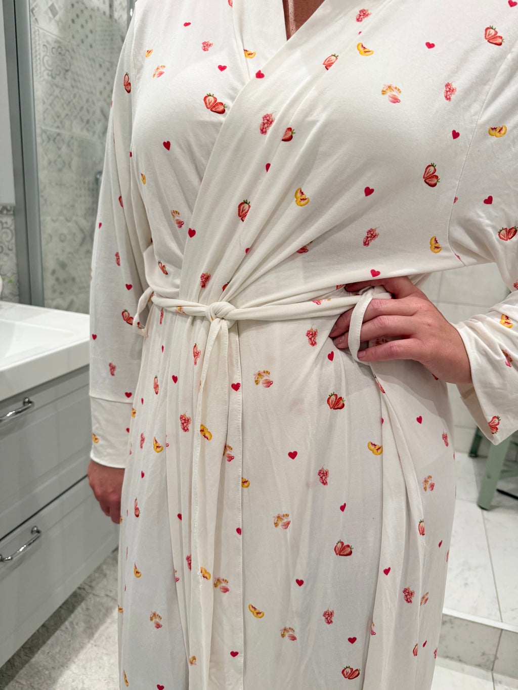 STRAWBERRY MOOD - BATHROBE