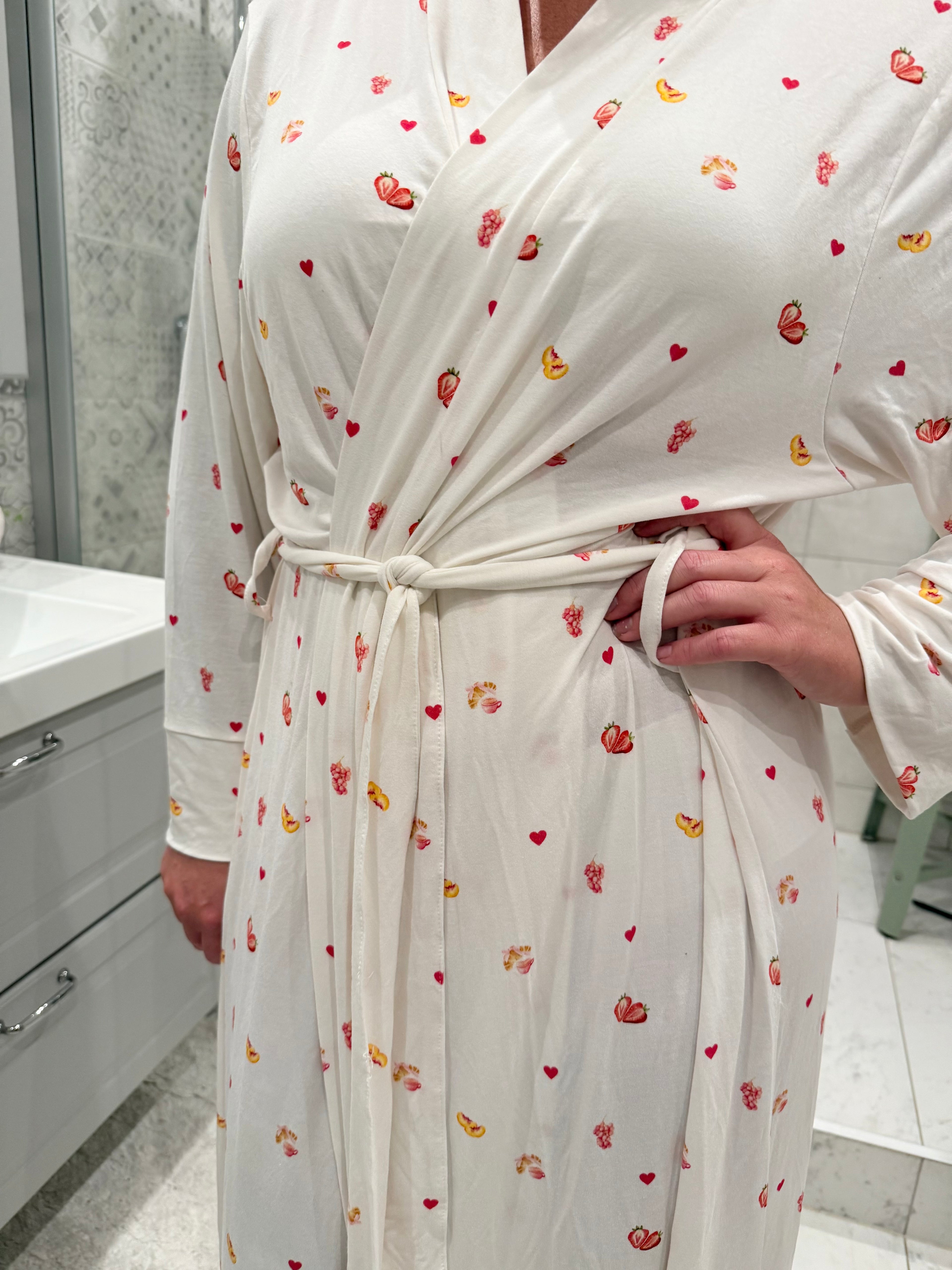 STRAWBERRY MOOD - BATHROBE