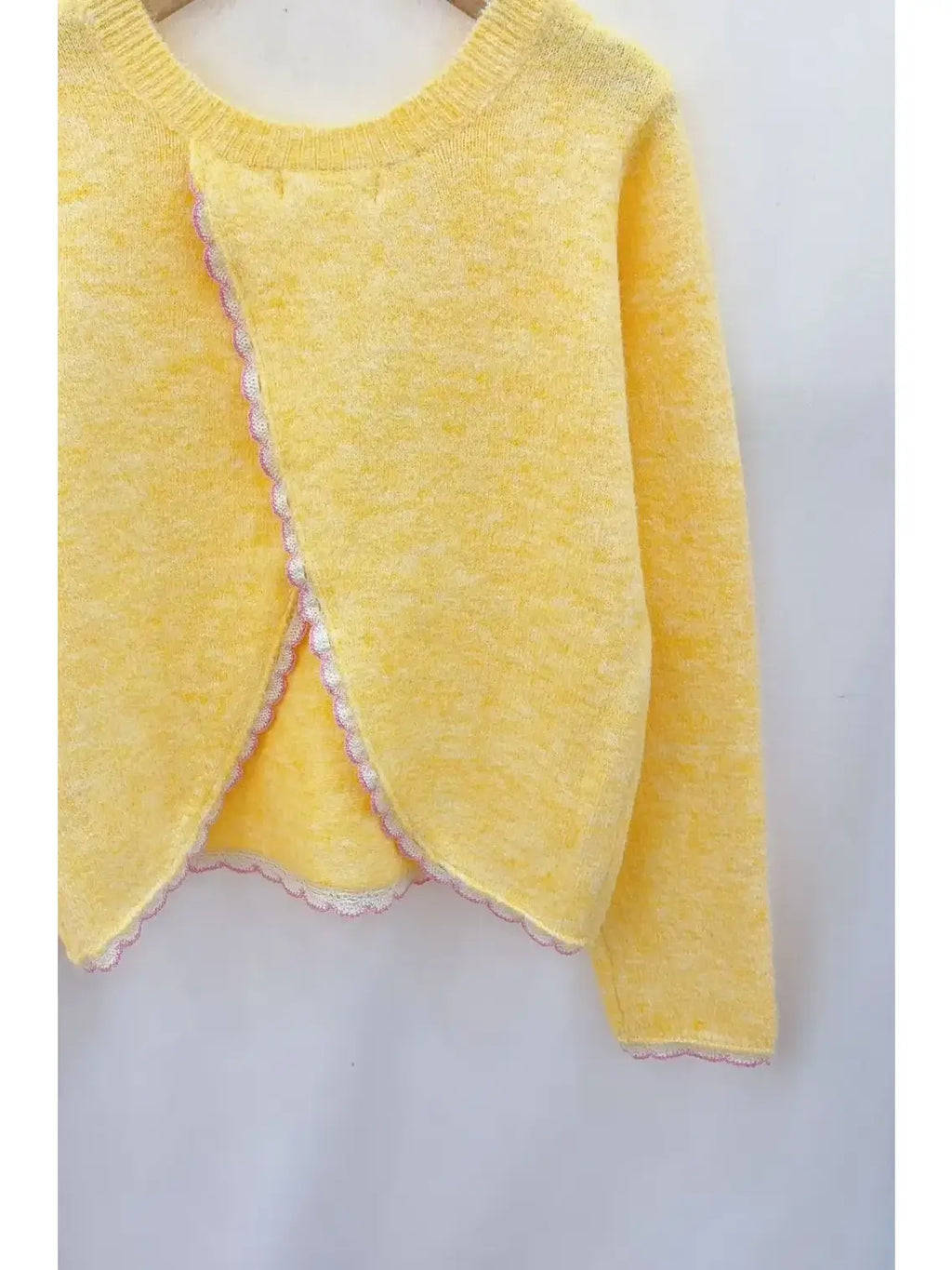Open back knit