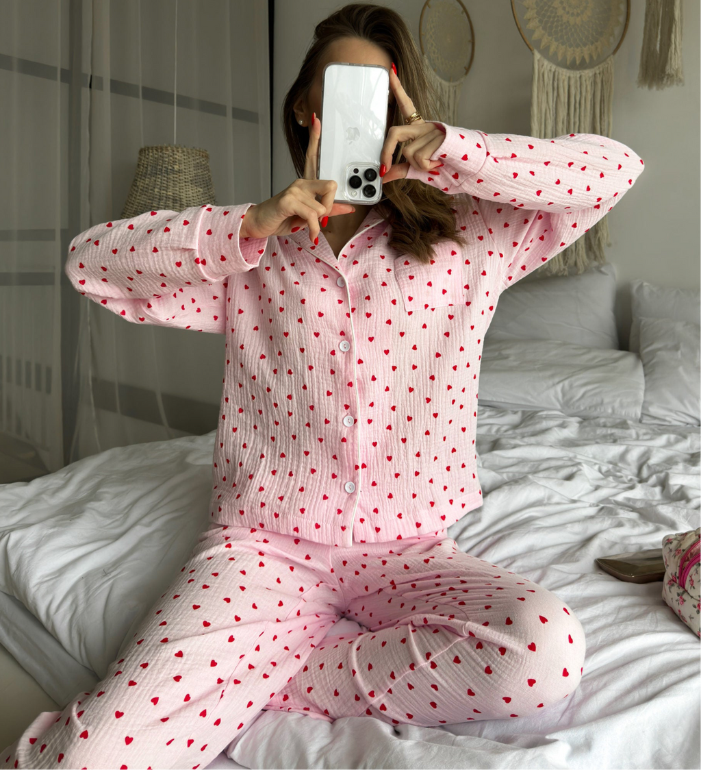 SPRING ROSÉ - PYJAMAS SET