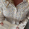 Ditsy Bouquet – Pointelle pyjamas i bomull