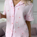 SWEETHEARTS - PYJAMAS SET HJÄRTAN