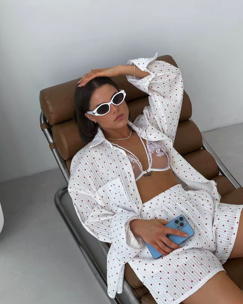 REBECCA - COOL PYJAMAS WITH A SMALL HEART