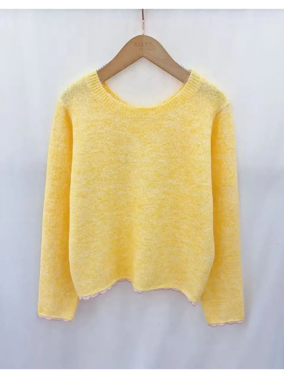 Open back knit
