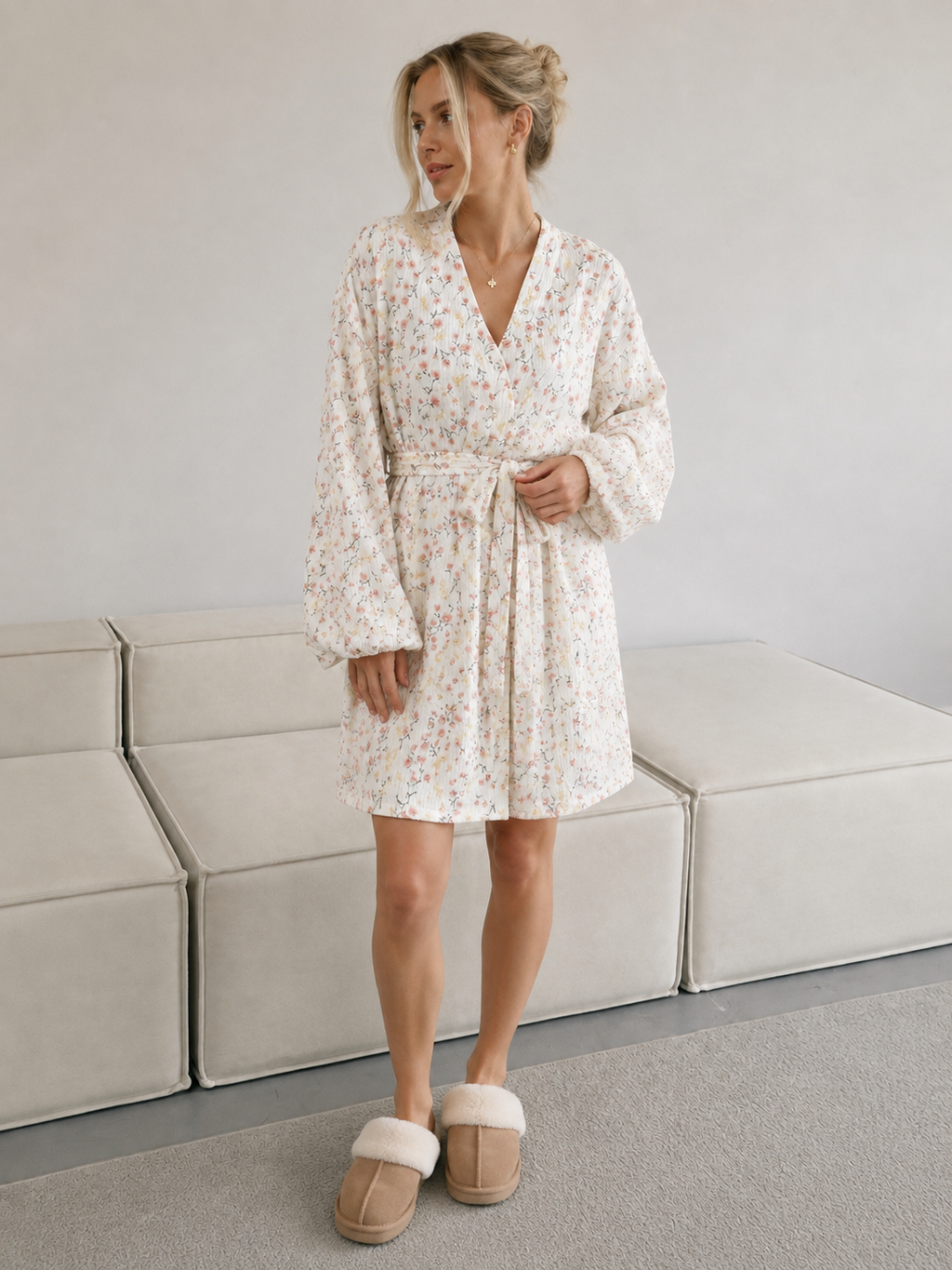 Morning Magnolia Robe