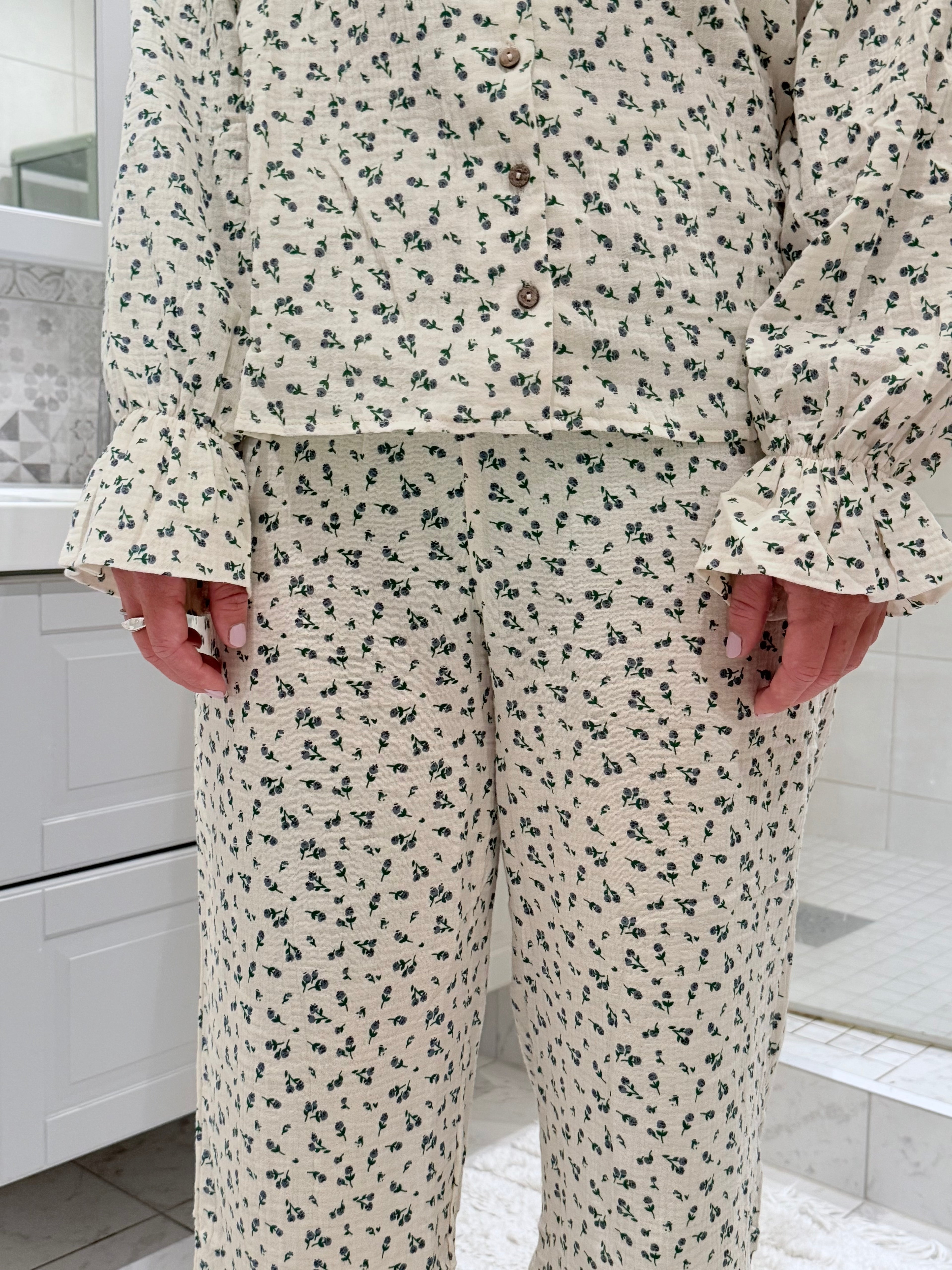 BLUEBERRY FIELDS - PYJAMAS SET