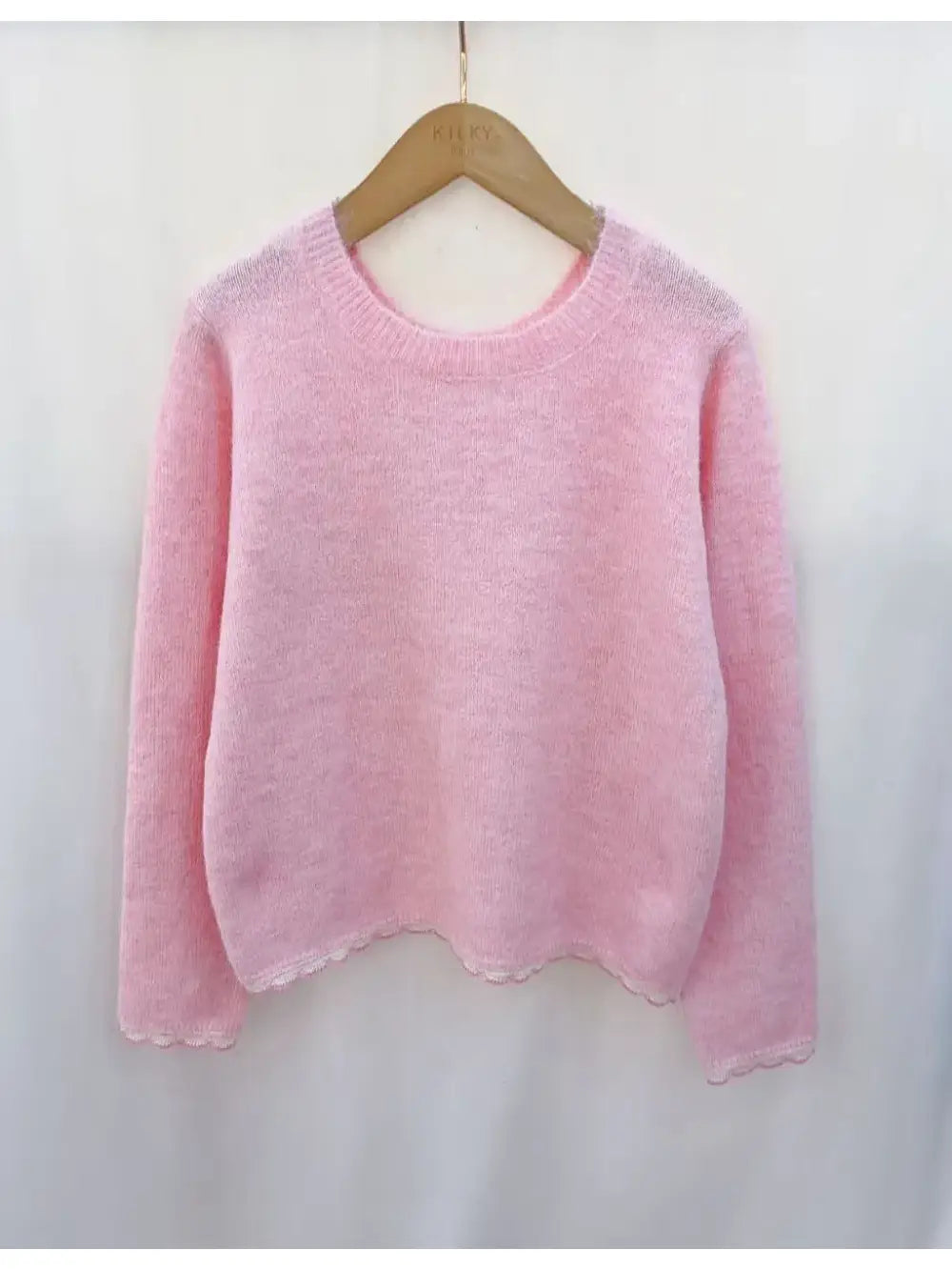 Open back knit