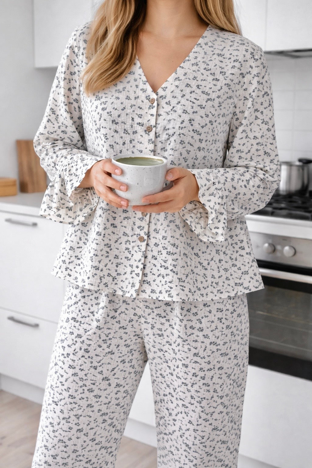 BLUEBERRY FIELDS - BOMULLS PYJAMAS