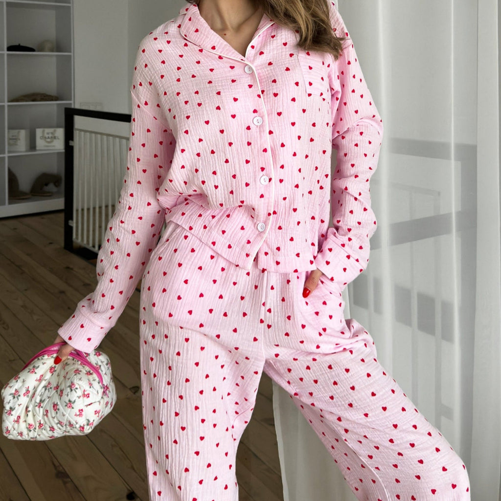 SPRING ROSÉ - PYJAMAS SET