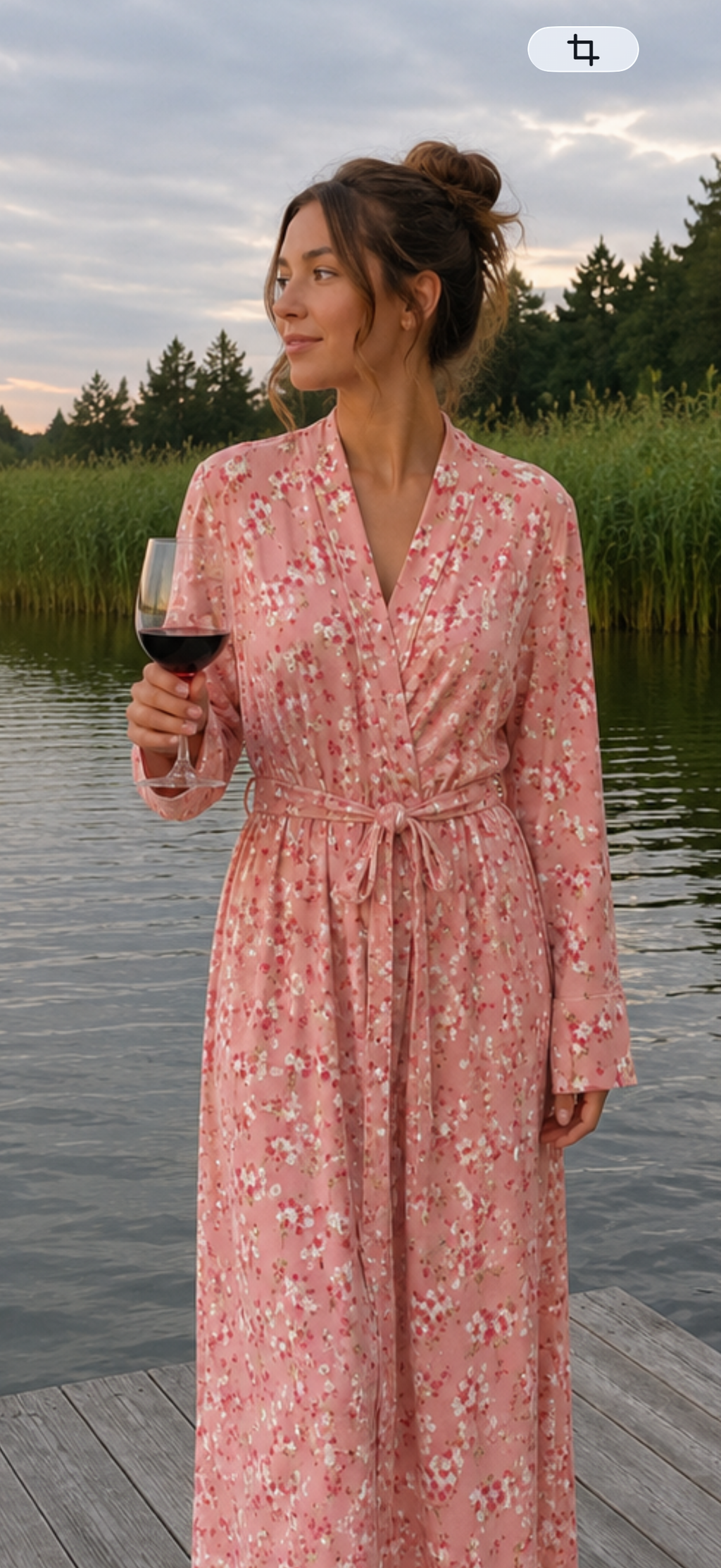 Robe Dahlia Dreams