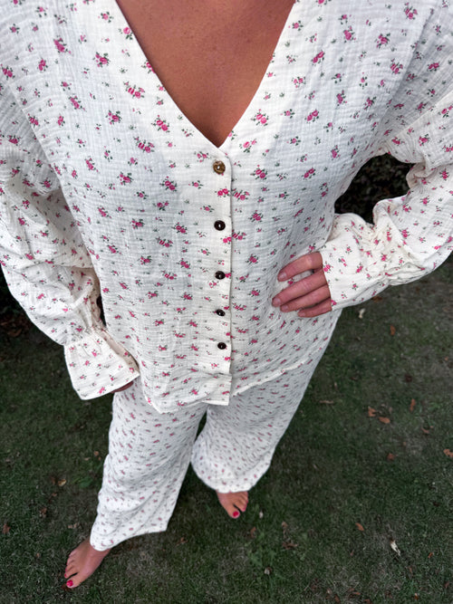 | VORBESTELLUNG MÖGLICH | DAWN MAGNOLIA PJAMA-SET