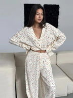 MORNING MAGNOLIA - DAMEN-PYJAMA-SET