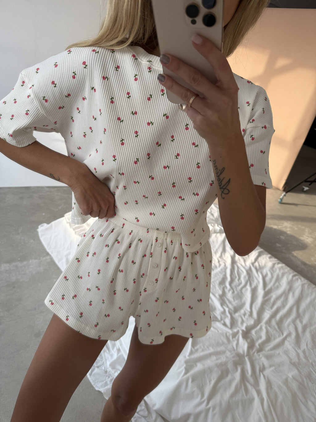 LOVIS - FLORAL PYJAMAS SET